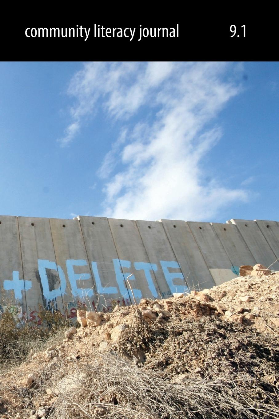 Vorderes Coverbild Community Literacy Journal 9.1 (Fall 2014)