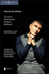 Vorderes Coverbild Teatro. Dissonorata, La Borto, Italianesi