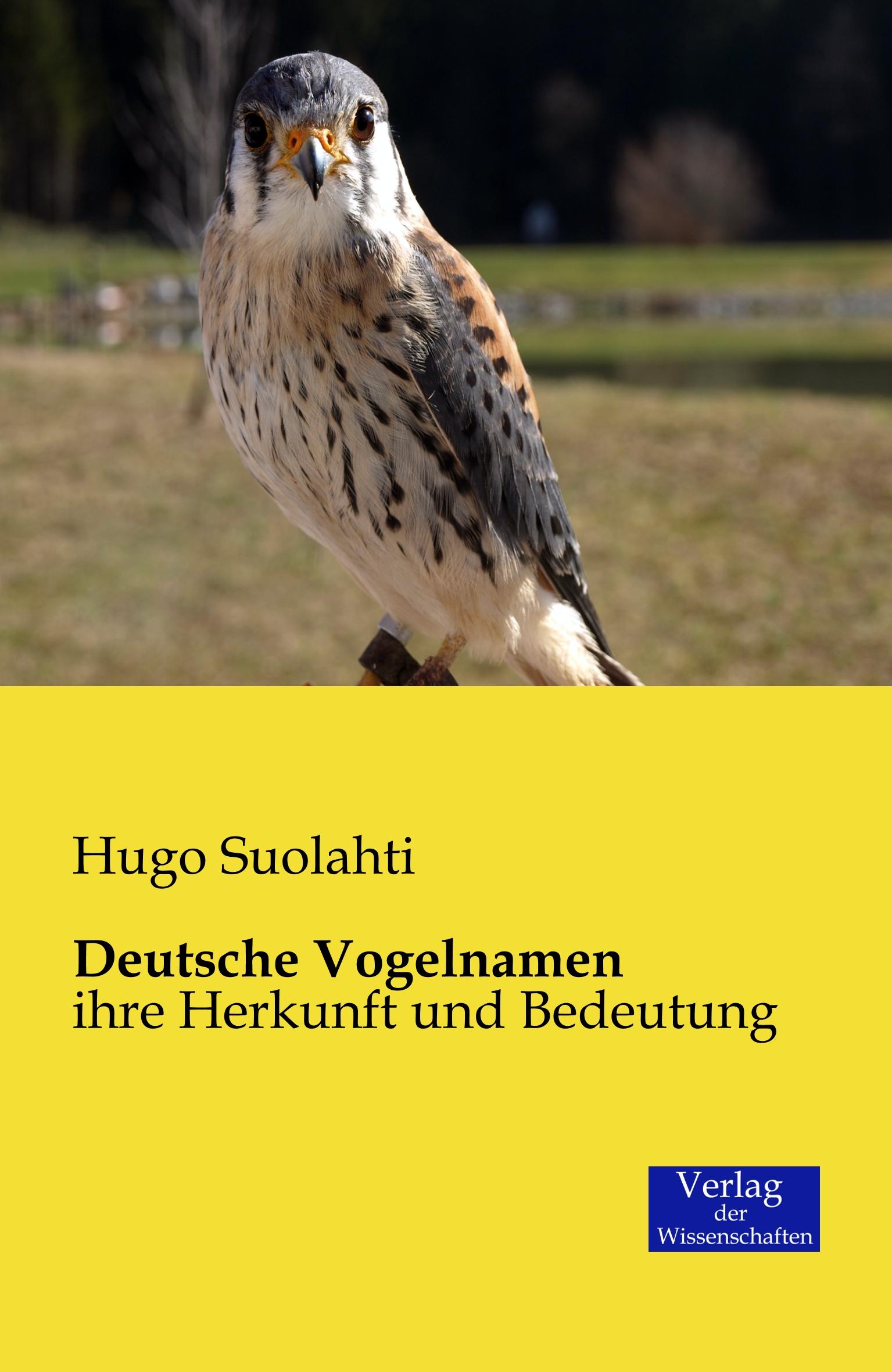 Vorderes Coverbild Deutsche Vogelnamen