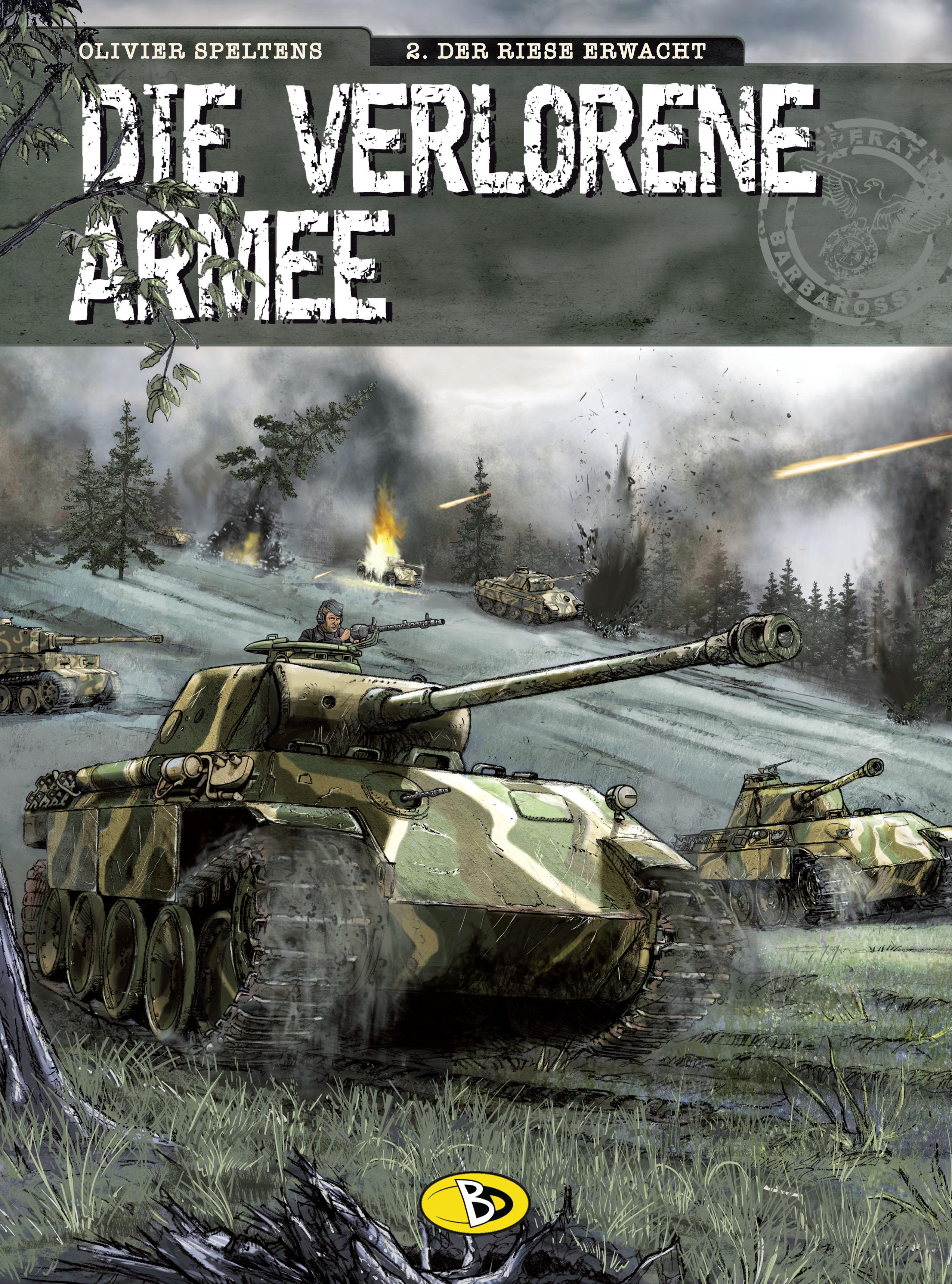 Vorderes Coverbild Die verlorene Armee 02. Der Riese erwacht