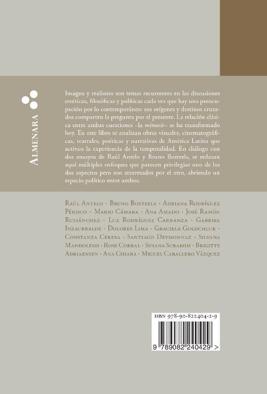 Rückseitencover Imágenes y realismos en América Latina