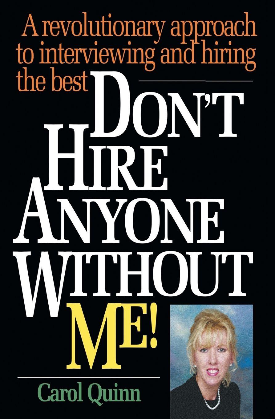 Vorderes Coverbild Don't Hire Anyone Without Me!