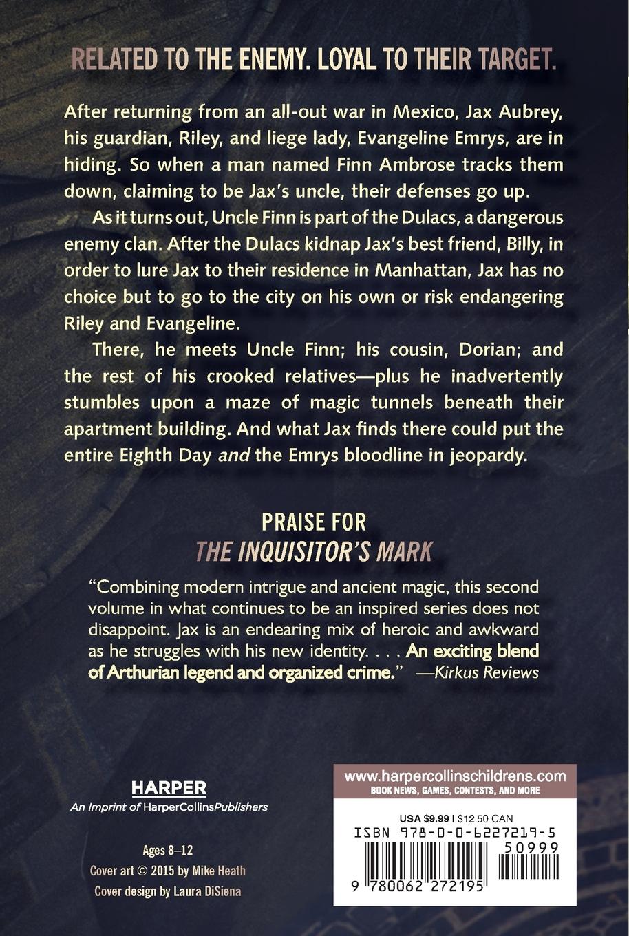 Rückseitencover Inquisitor's Mark, The