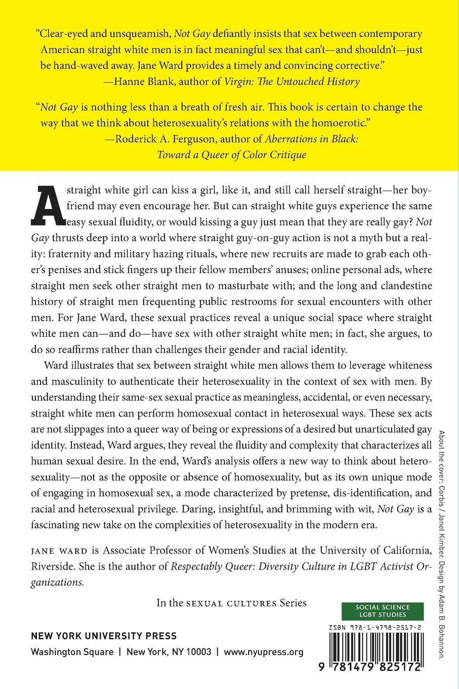 Rückseitencover Not Gay