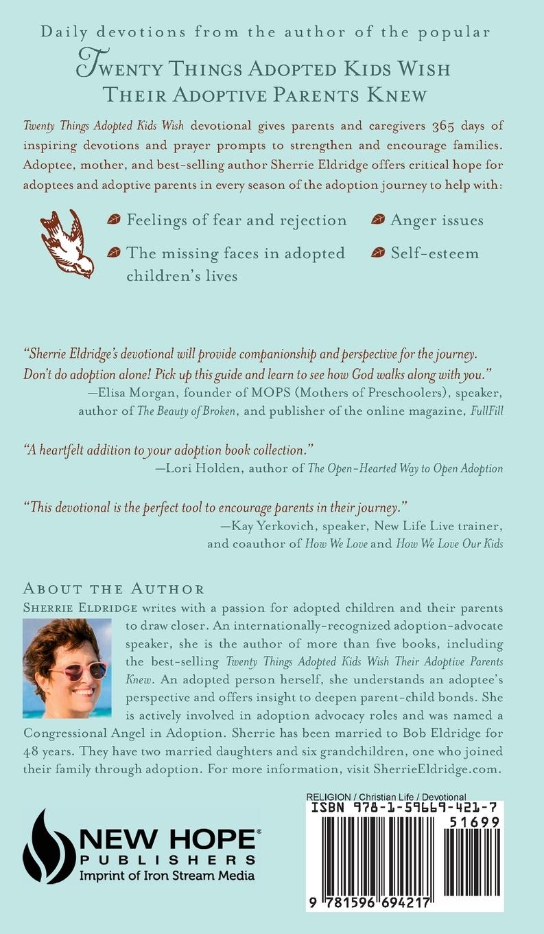 Rückseitencover Twenty Things Adopted Kids Wish
