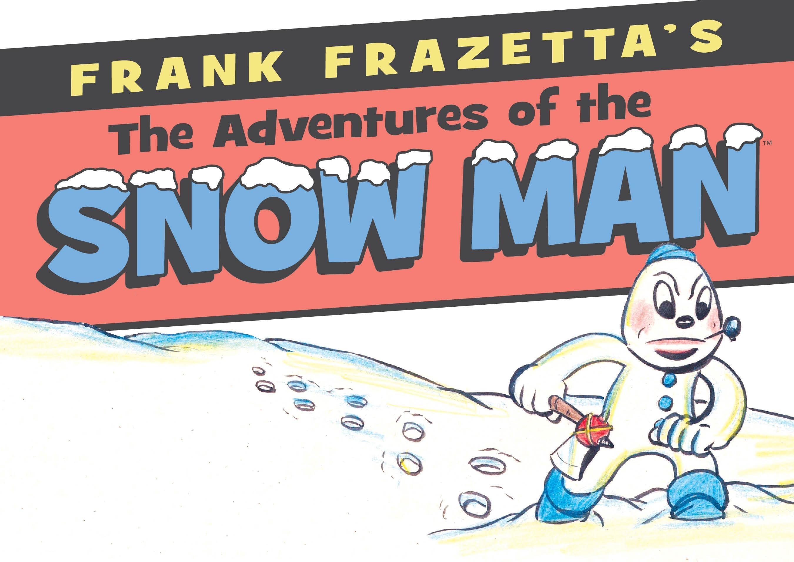 Vorderes Coverbild Frank Frazetta's Adventures of the Snowman