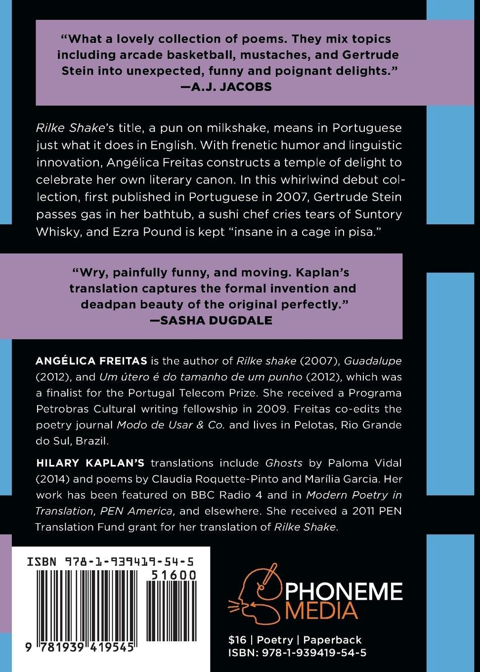 Rückseitencover Rilke Shake