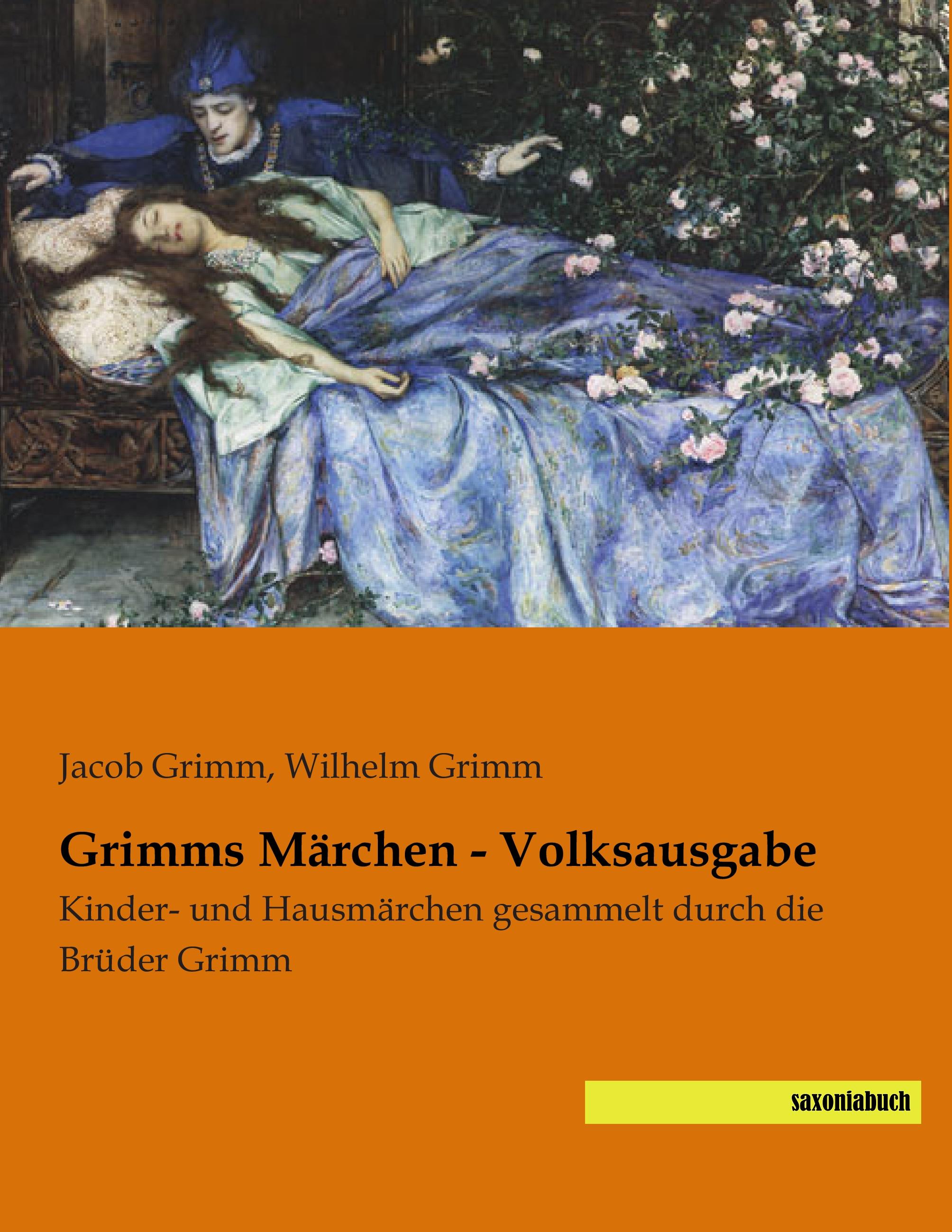 Vorderes Coverbild Grimms Märchen - Volksausgabe