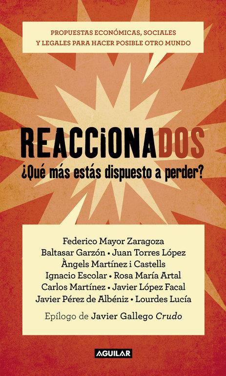 Vorderes Coverbild Reaccionados : propuestas económicas, sociales y legales para hacer posible otro mundo