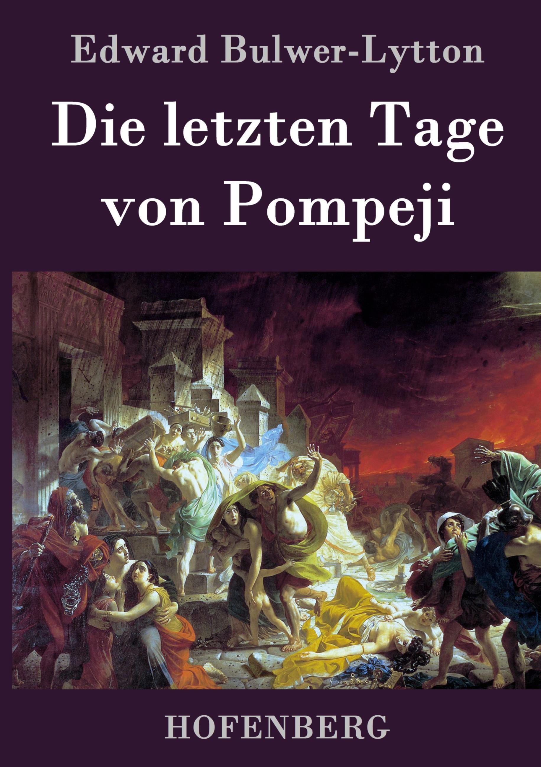 Vorderes Coverbild Die letzten Tage von Pompeji