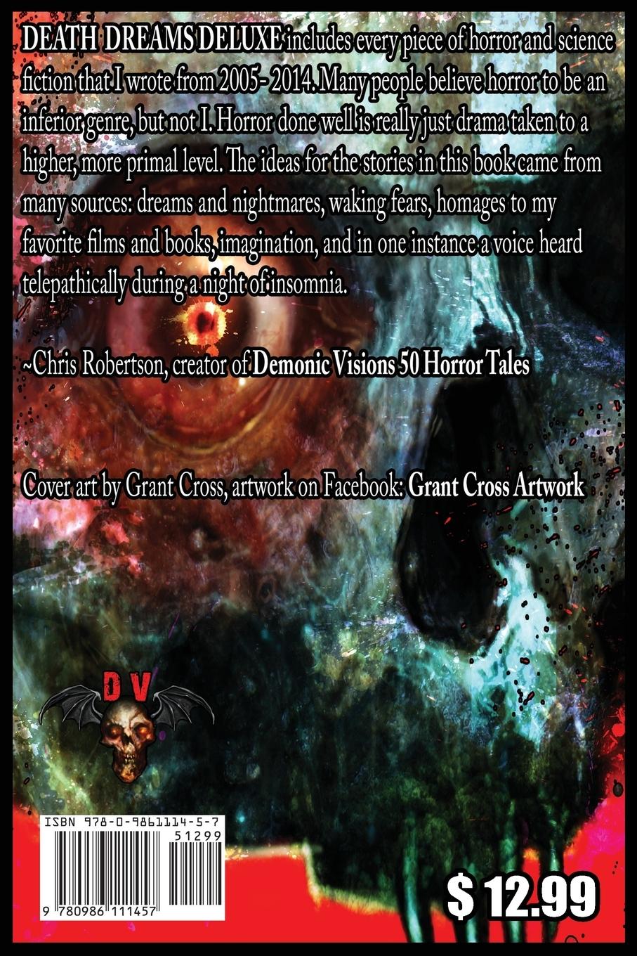 Rückseitencover Death Dreams Deluxe The Complete Works of Chris Robertson