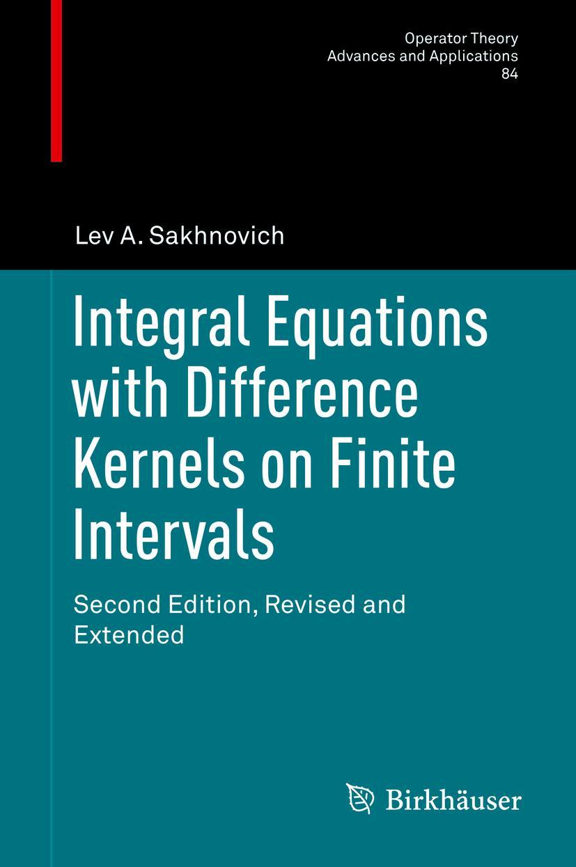 Vorderes Coverbild Integral Equations with Difference Kernels on Finite Intervals
