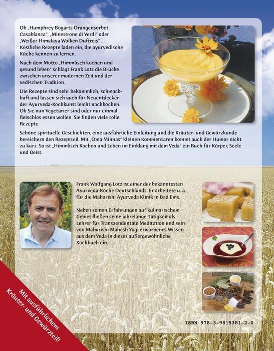 Beispielinhalt (Bild) Himmlisch Kochen und Leben im Einklang mit dem Veda