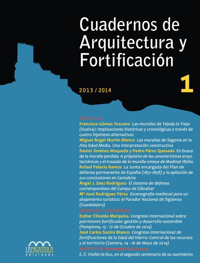 Vorderes Coverbild Cuadernos de arquitectura y fortificación 1