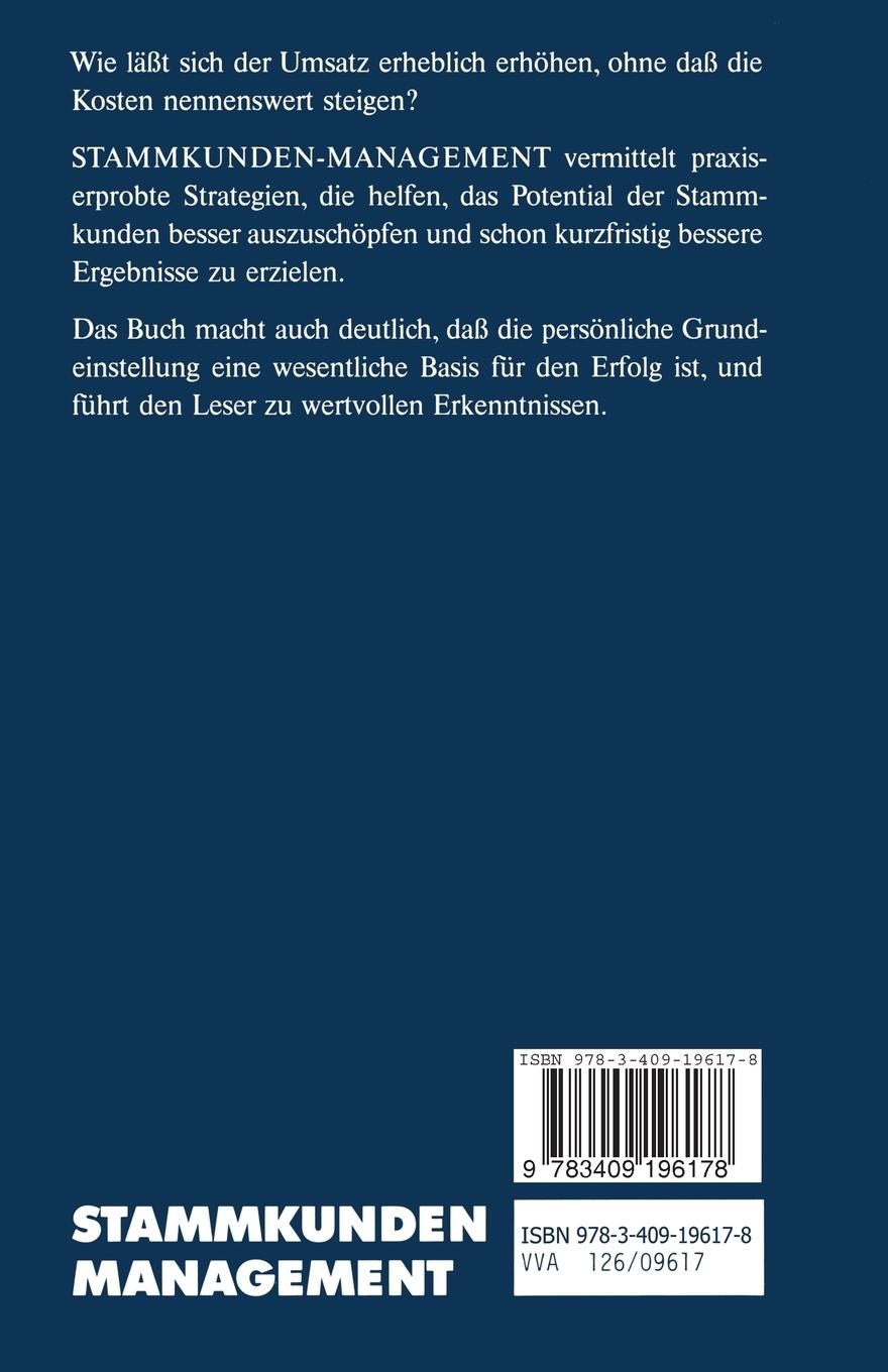 Rückseitencover Stammkunden-Management