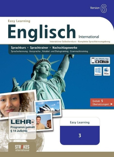 Vorderes Coverbild Strokes Easy Learning Englisch 3 Spezialkurs für Fortgeschrittene B1-C1