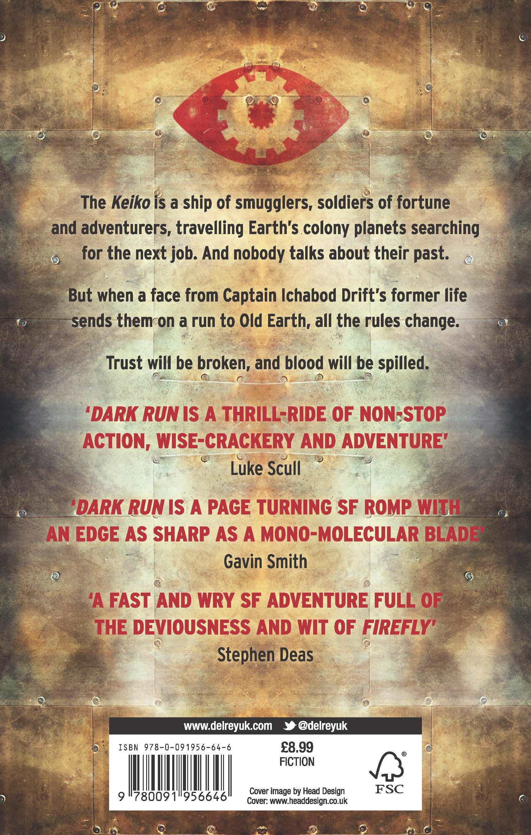 Rückseitencover Dark Run