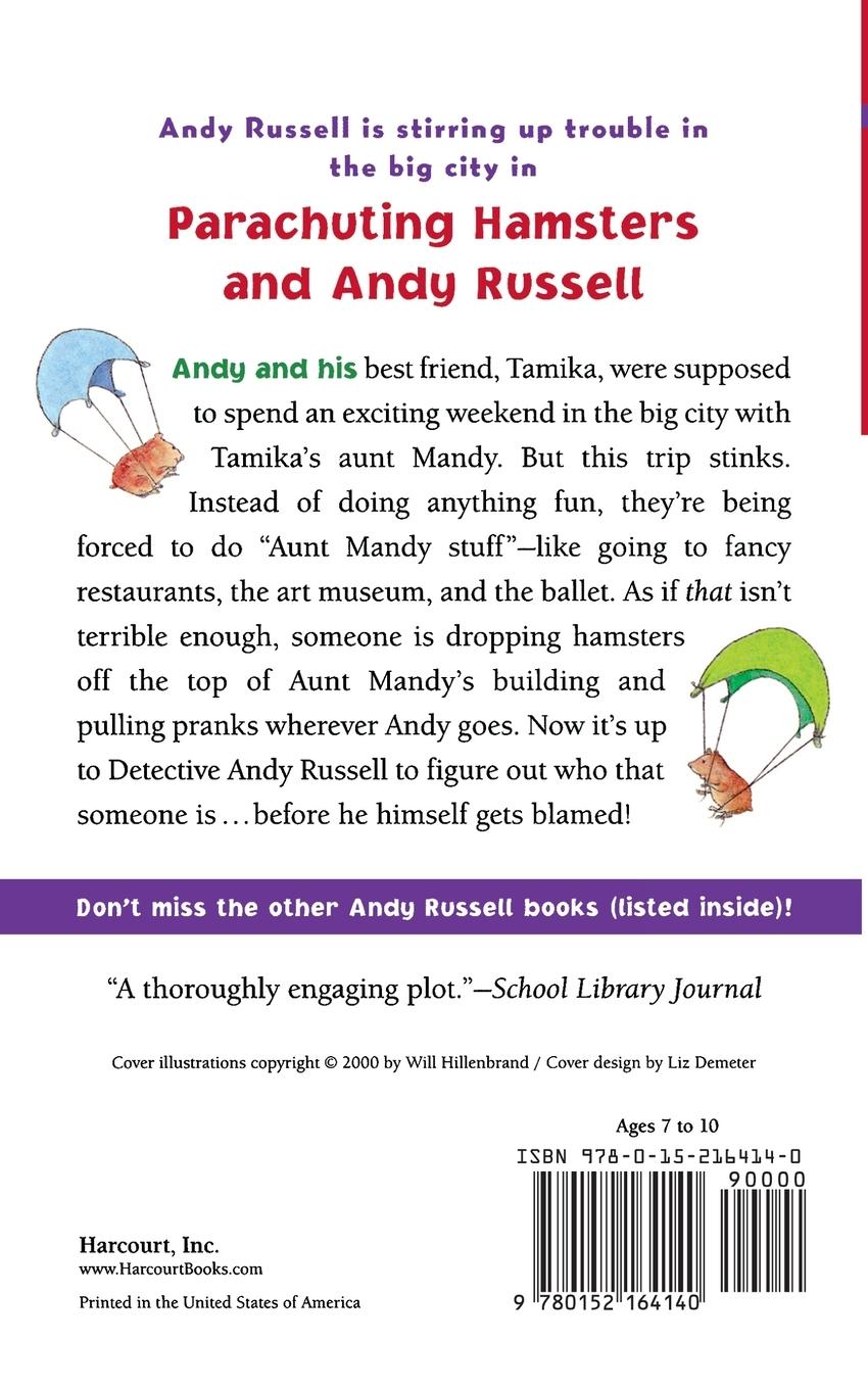Rückseitencover Parachuting Hamsters and Andy Russell