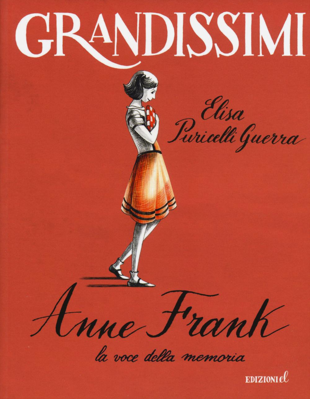 Vorderes Coverbild Anne Frank, la voce della memoria