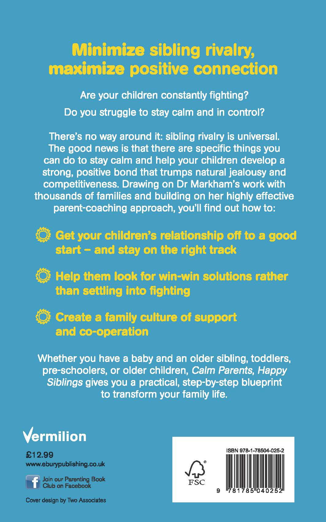 Rückseitencover Calm Parents, Happy Siblings