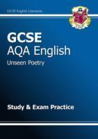 Vorderes Coverbild GCSE English AQA Unseen Poetry Study & Exam Practice Book (A*-G Course)
