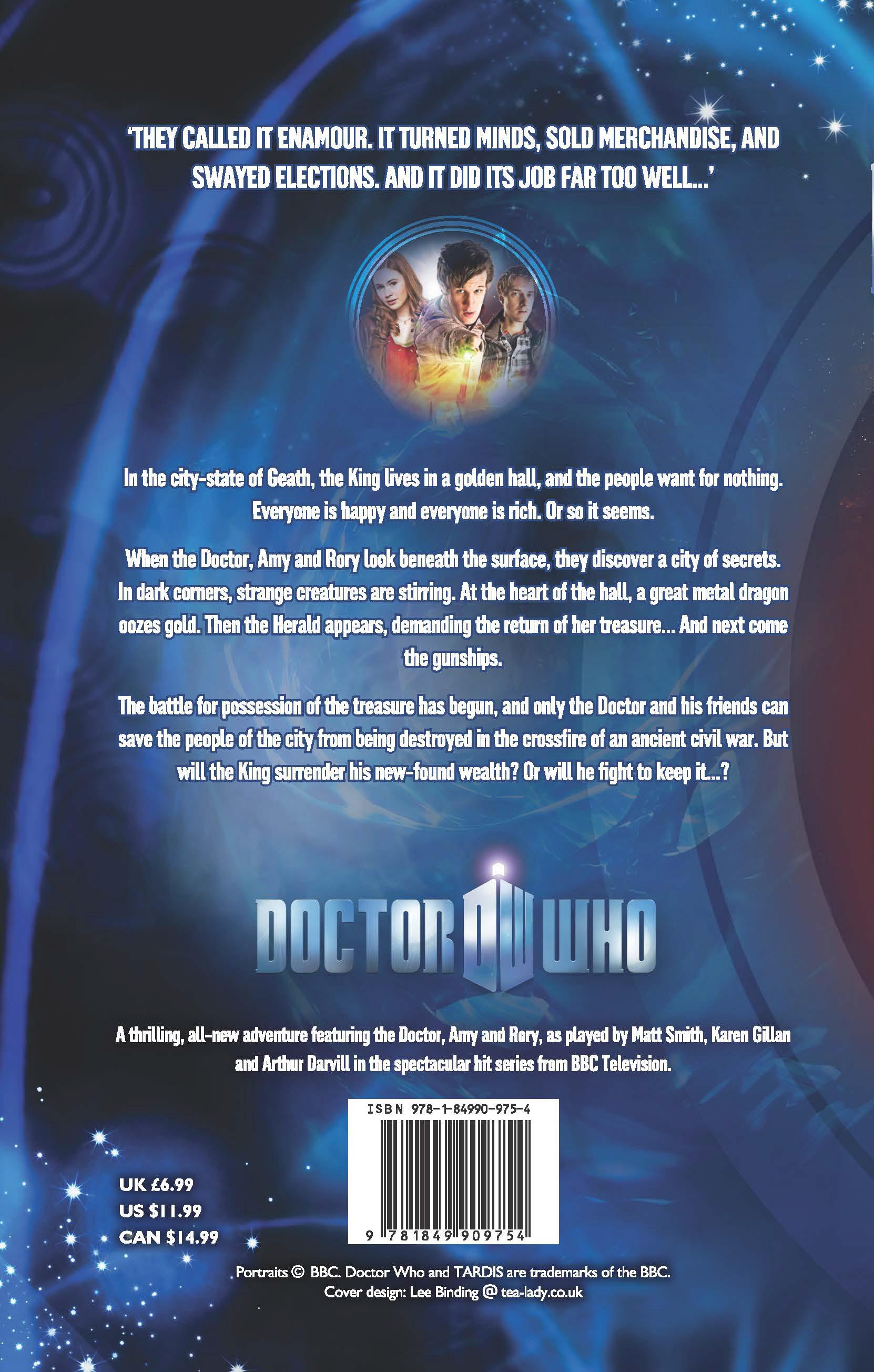 Rückseitencover Doctor Who