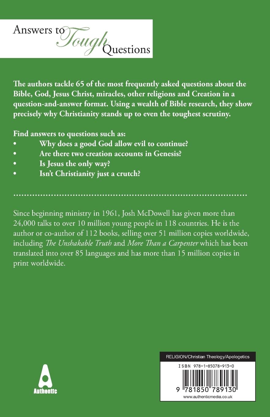 Rückseitencover Answers to Tough Questions