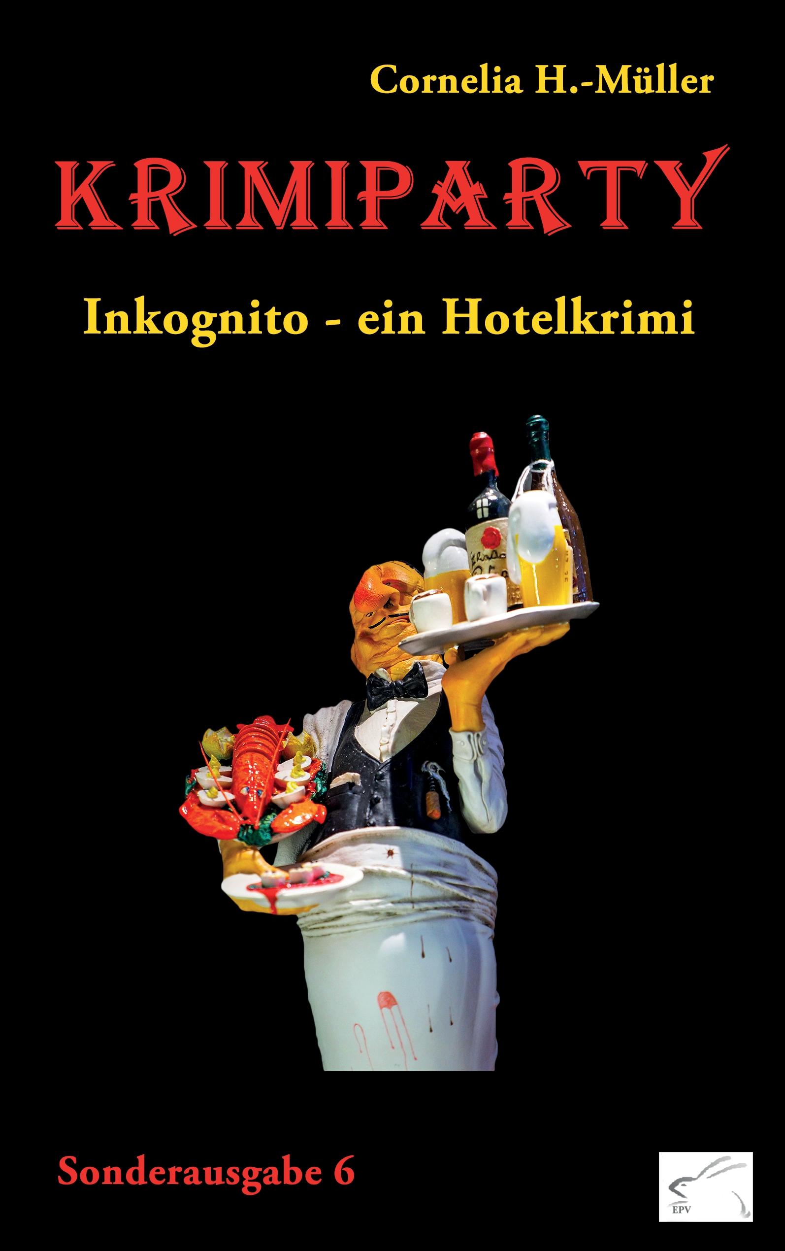Vorderes Coverbild Krimiparty Sonderausgabe  6 - Inkognito