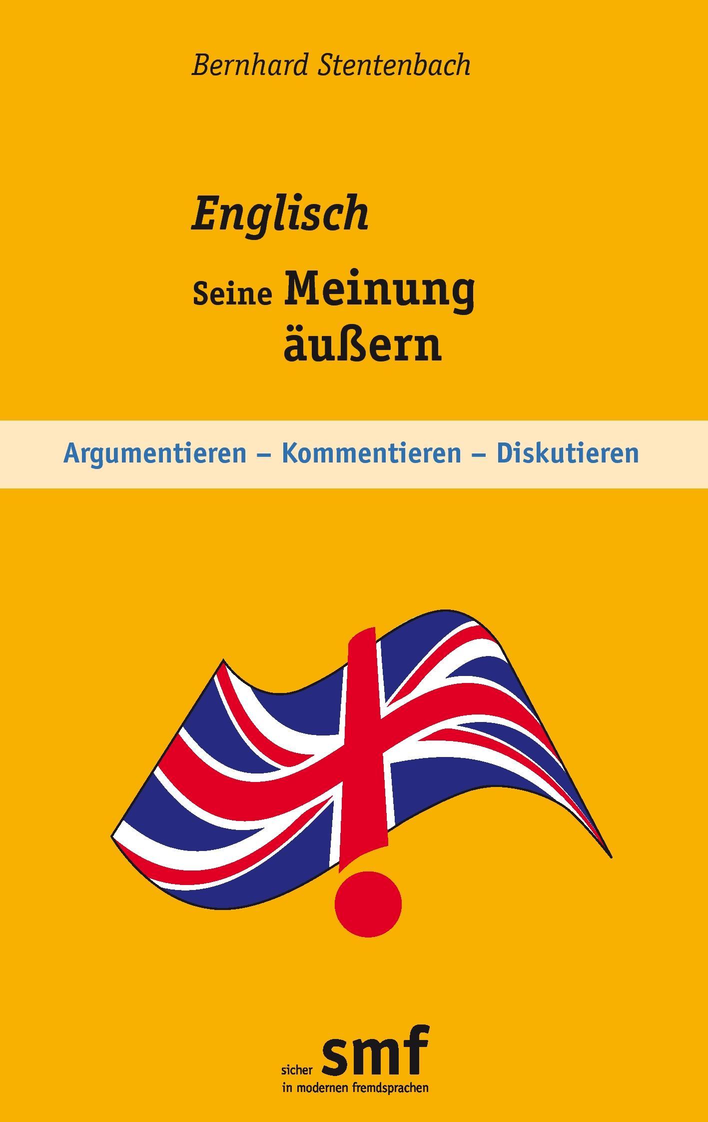 Vorderes Coverbild Englisch - Seine Meinung äußern