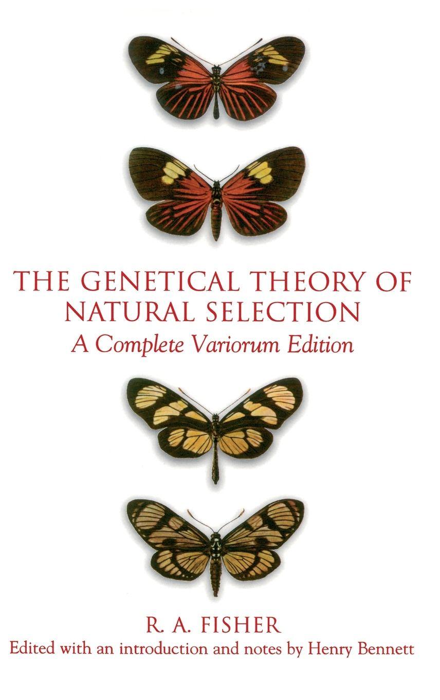 Vorderes Coverbild GENETICAL THEORY NAT SEL COMPL C