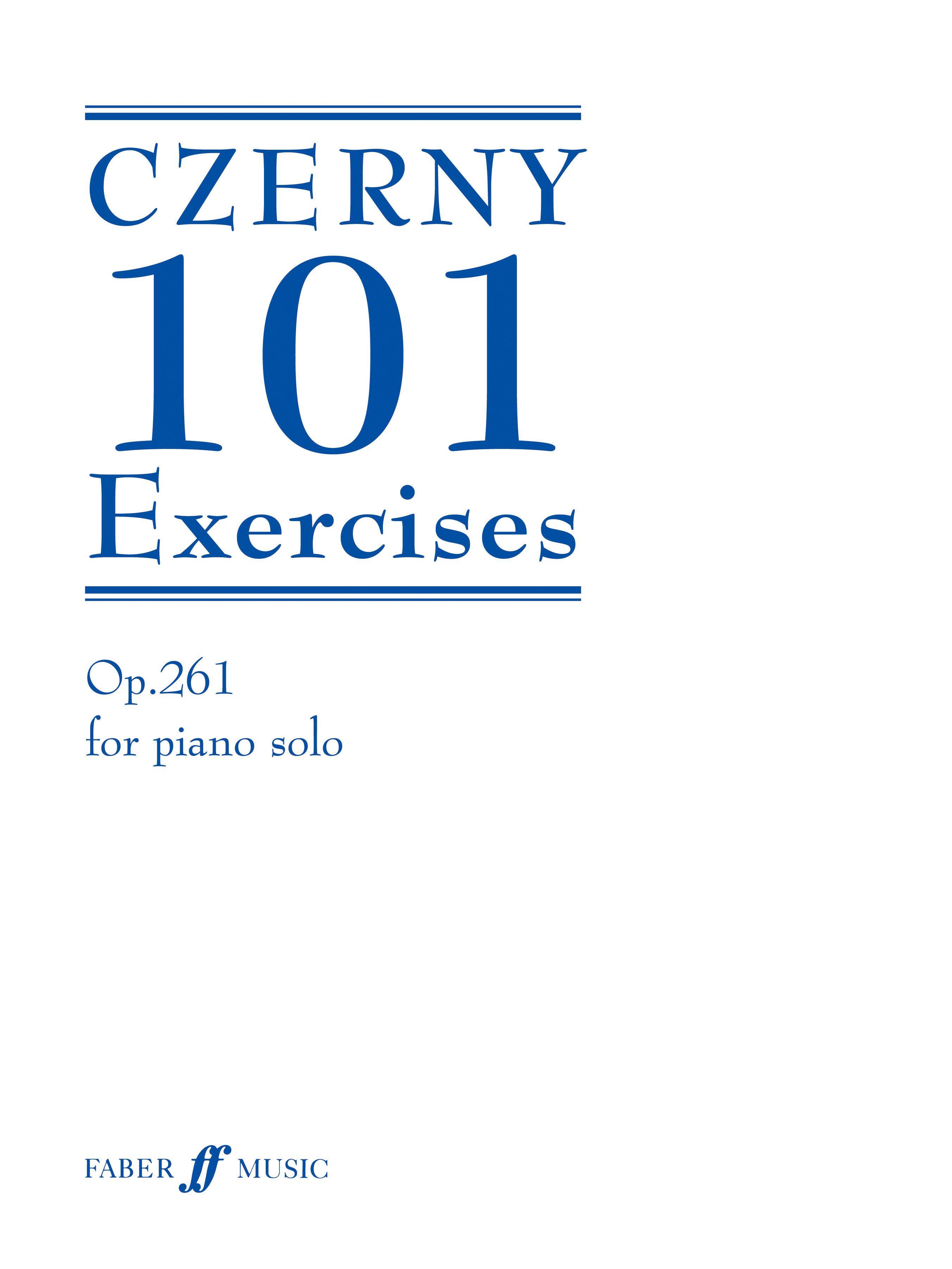 Vorderes Coverbild 101 Exercises For Piano