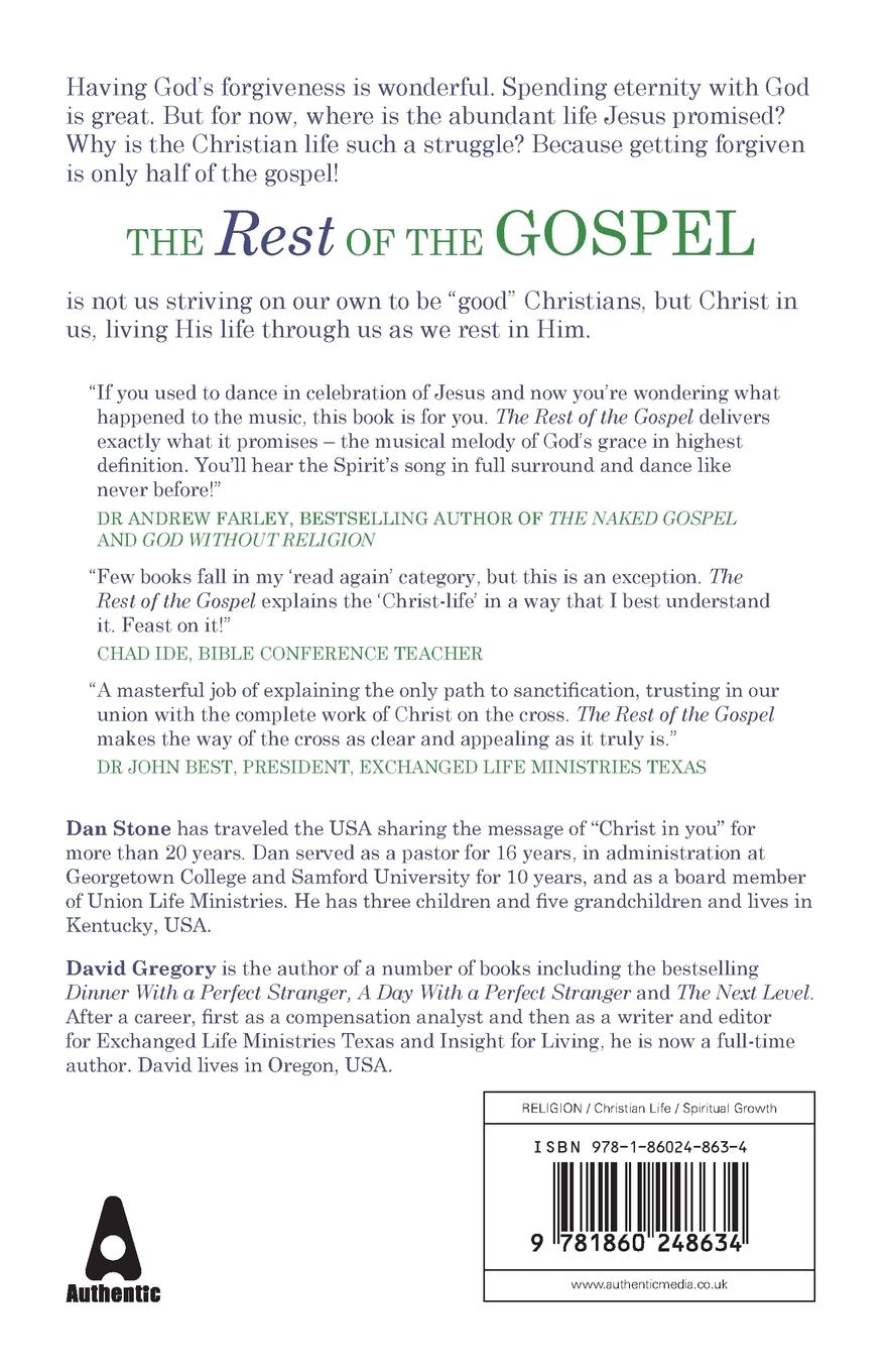 Rückseitencover The Rest of the Gospel