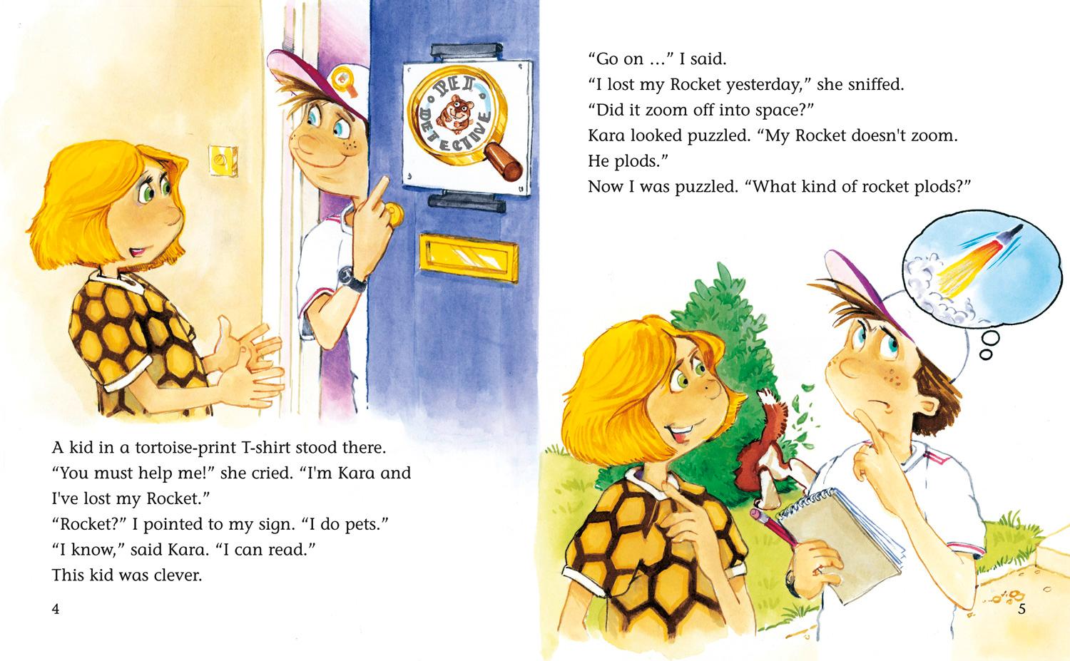 Beispielinhalt (Bild) Pet Detectives: Tortoise Trouble