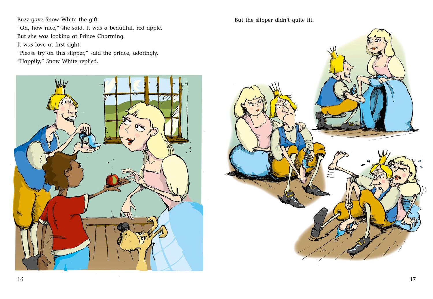 Beispielinhalt (Bild) Buzz and Bingo in the Fairytale Forest