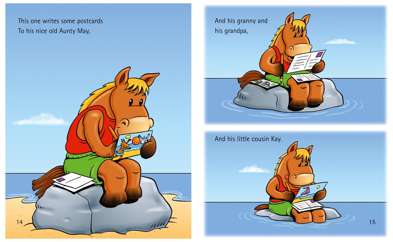 Beispielinhalt (Bild) Horses' Holiday