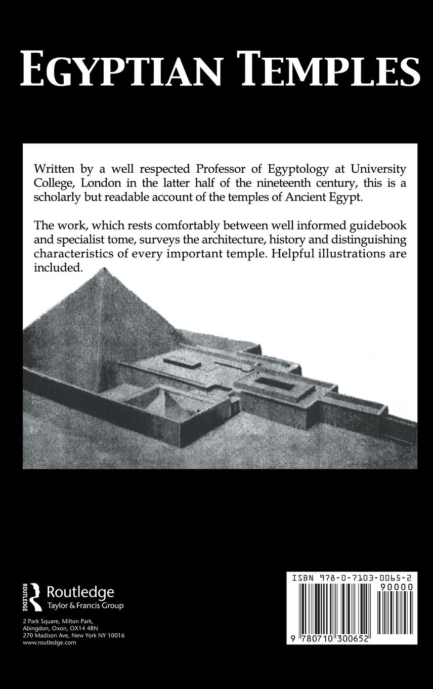 Rückseitencover Egyptian Temples