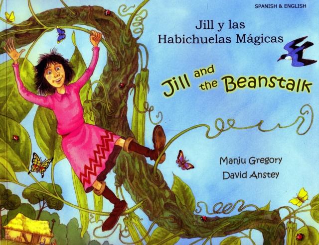 Vorderes Coverbild Jill and the Beanstalk (English/Spanish)