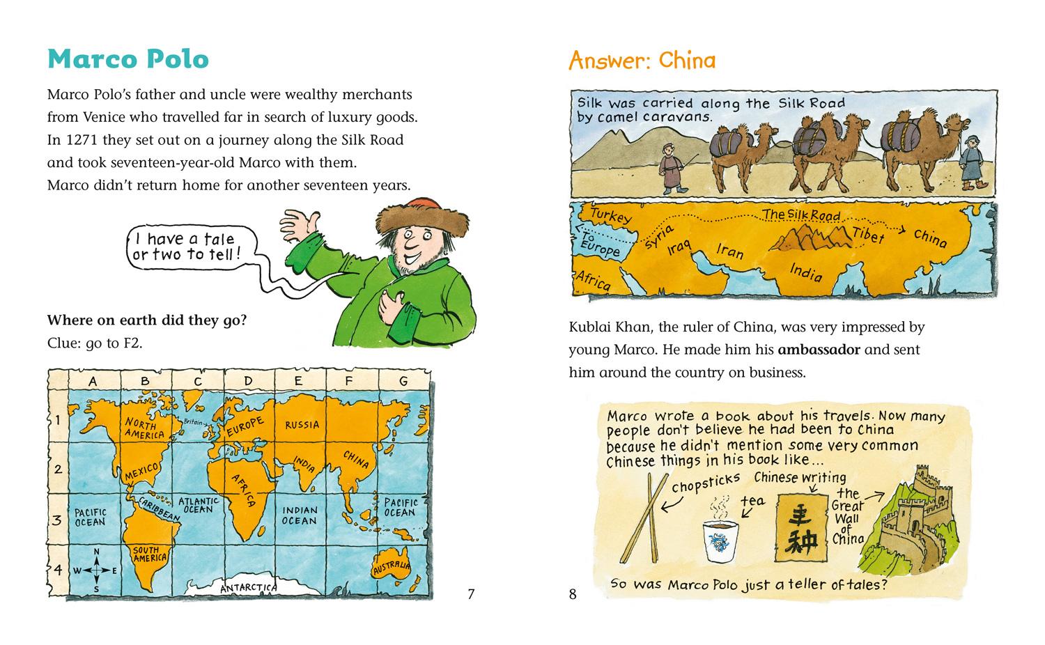 Beispielinhalt (Bild) Where on Earth?