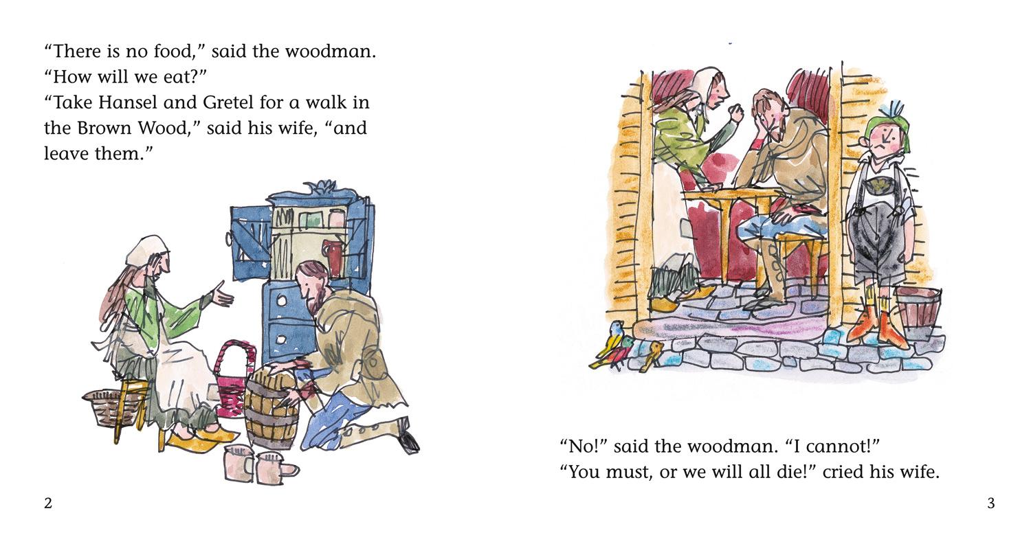 Beispielinhalt (Bild) Hansel and Gretel