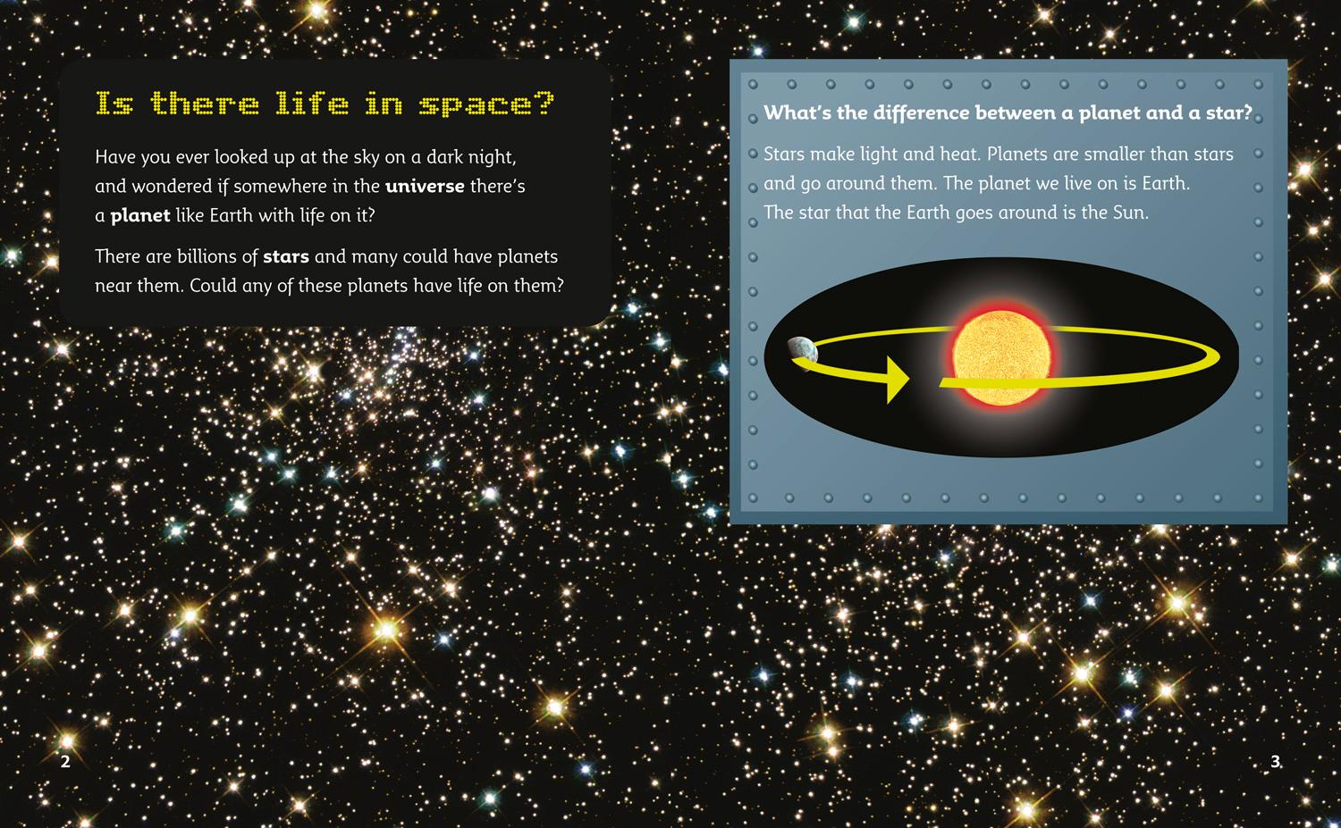 Beispielinhalt (Bild) Is There Anyone Out There?