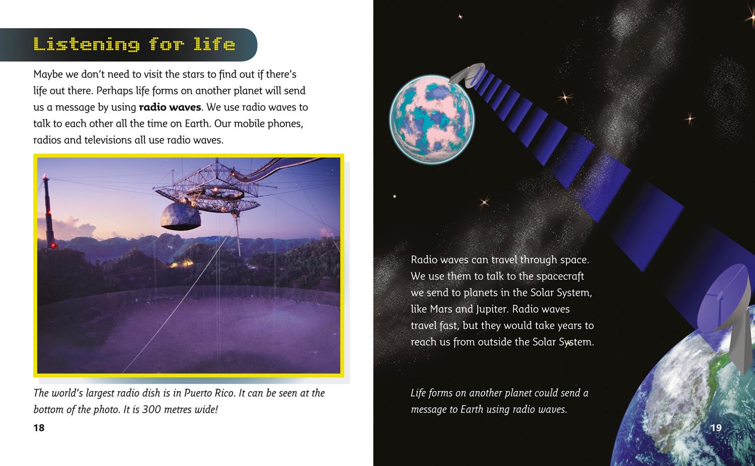 Beispielinhalt (Bild) Is There Anyone Out There?