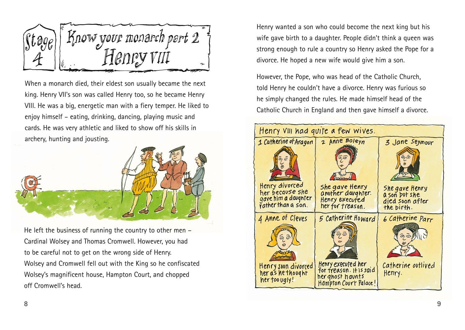 Beispielinhalt (Bild) How to Be a Tudor in 20 Easy Stages