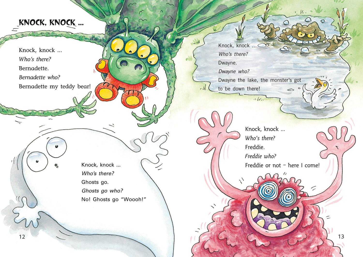 Beispielinhalt (Bild) The Monster Joke Book