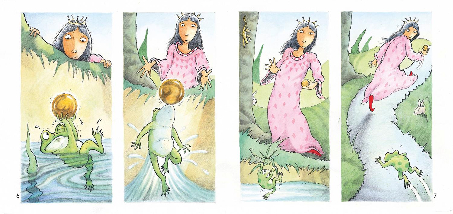 Beispielinhalt (Bild) The Frog Prince