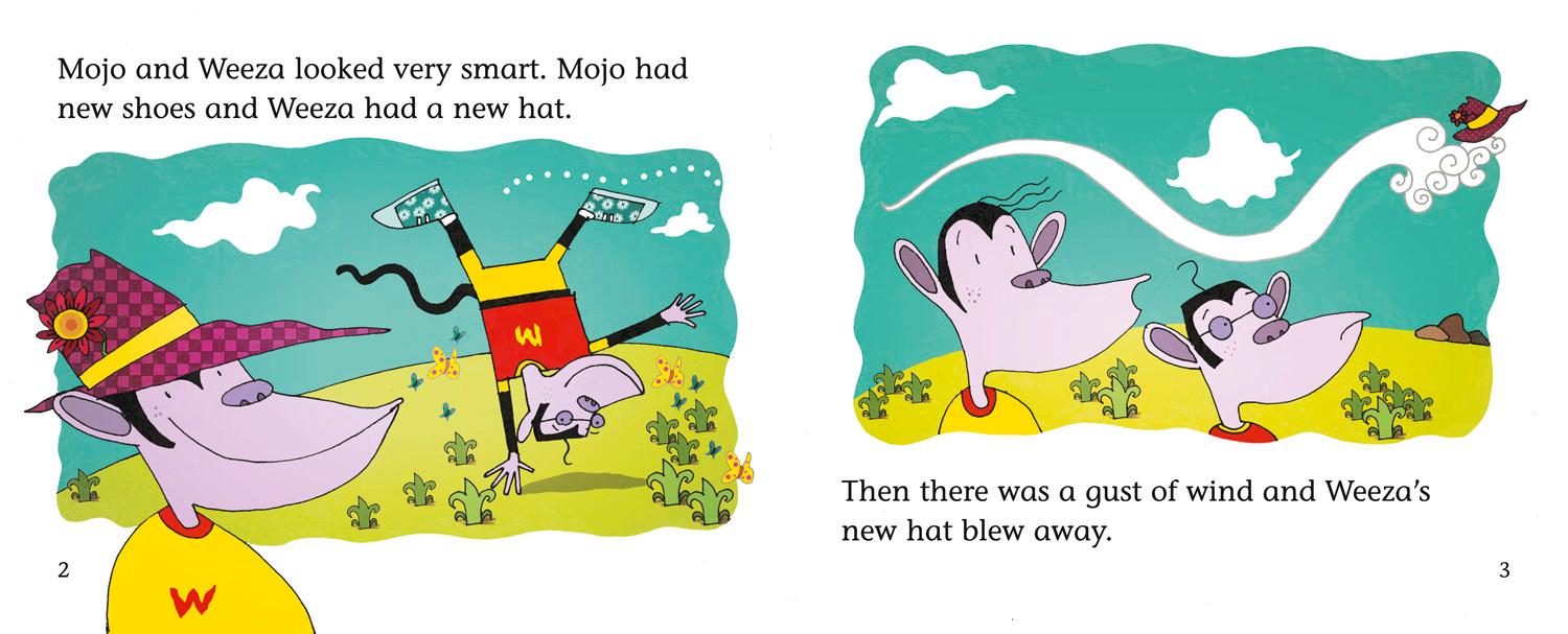 Beispielinhalt (Bild) Mojo and Weeza and the New Hat