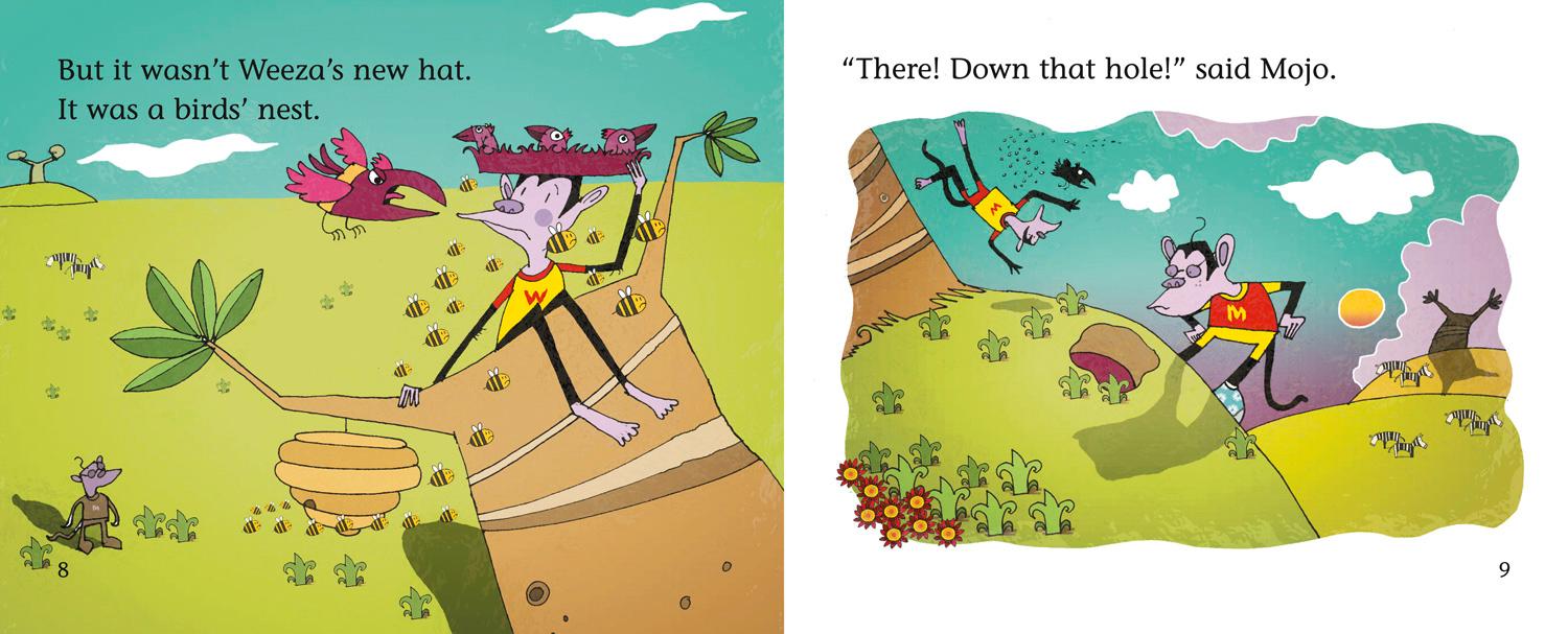 Beispielinhalt (Bild) Mojo and Weeza and the New Hat