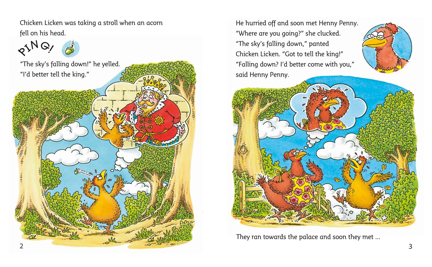 Beispielinhalt (Bild) Chicken Licken