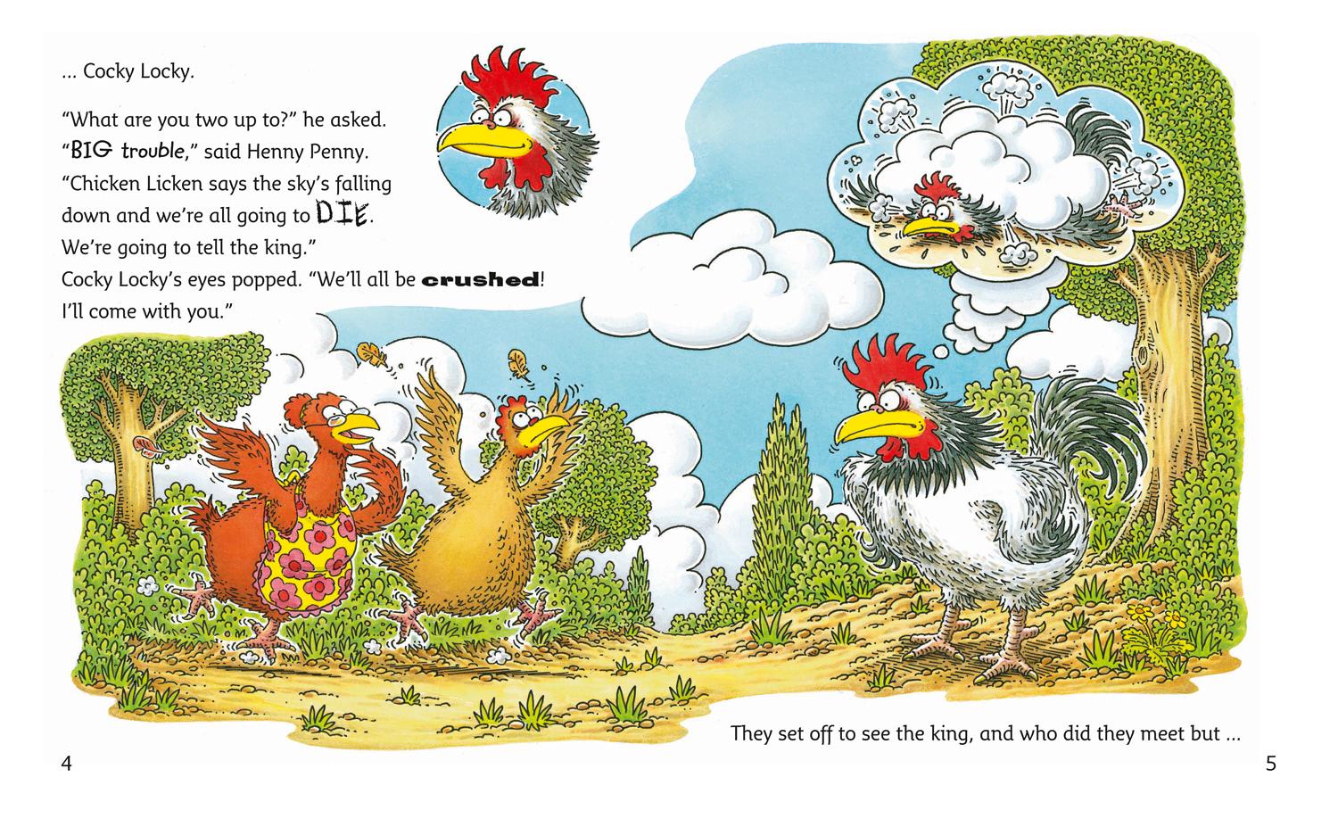 Beispielinhalt (Bild) Chicken Licken