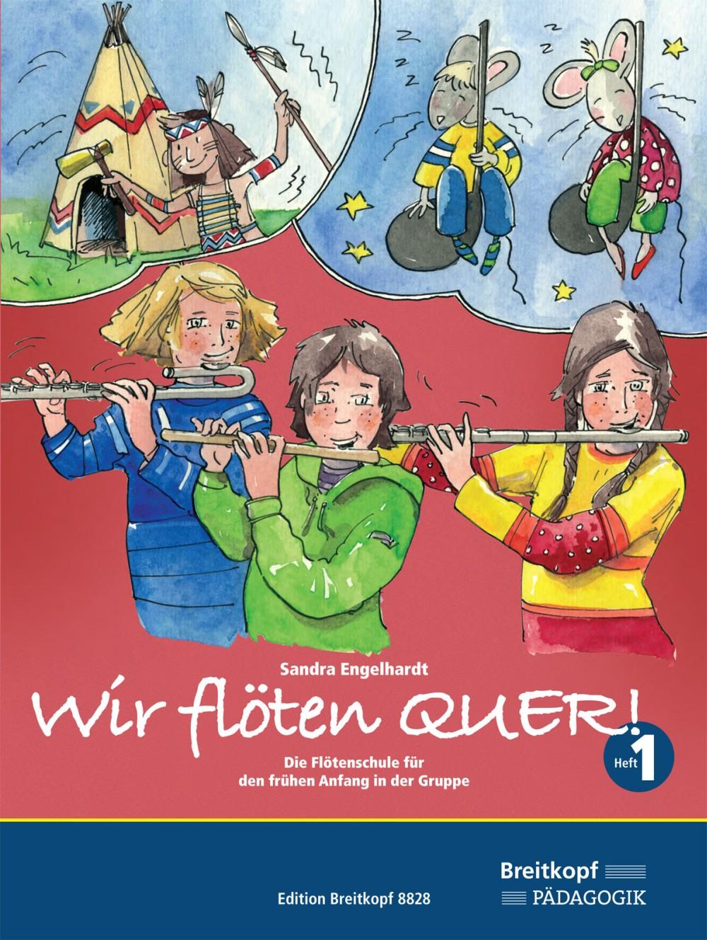 Vorderes Coverbild Wir flöten Quer ! Band 1