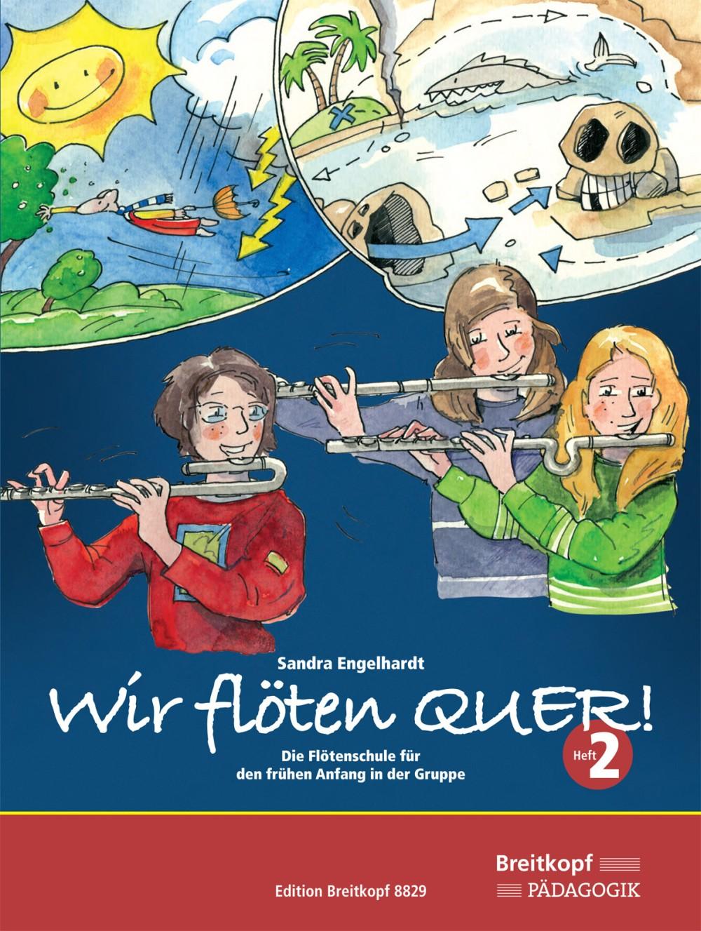Vorderes Coverbild Wir flöten Quer ! Band 2